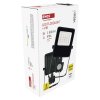 LED reflektor VISIO s pohybovým čidlem, 10 W, černý, neutrální bílá