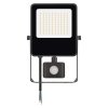 LED reflektor VISIO s pohybovým čidlem, 50 W, černý, neutrální bílá