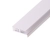 LED profil 2SP-W bílý pro police - Profil s krytem 2m