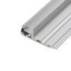 LED profil ST2 stříbrný schodišťový - Profil bez krytu 1m