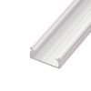 LED profil N14W nástěnný bílý - Profil bez krytu 1m
