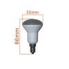 LED žárovka E14 S5W-180 - Studená bílá