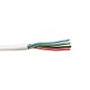 RGB kabel 4x0,5 kulatý - Černá