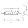LED modul 1,5W 833-160-12V - LED modul 1,5W 833-160-12V