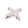 X spojka pro 3F lištu - Bílá