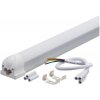 LED zářivkové svítidlo 120cm18W T8 bílá