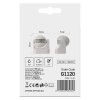 PIR senzor (pohybové čidlo) IP44 1200W, bílý