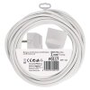Prodlužovací kabel 7 m / 1 zásuvka / bílý / PVC / 1 mm2