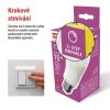 LED žárovka Classic A60 / E27 / 10,5 W (75 W) / 1 060 lm / teplá bílá /krokově stmívatelná