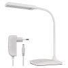 LED stolní lampa EDDY, bílá