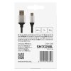Nabíjecí a datový kabel USB-A 2.0 / USB-C 2.0, 1 m, černý