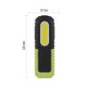 COB LED + LED nabíjecí prac. svítilna P4531, 400 lm, 2000 mAh