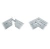 ZEUS RAM Alu rám ke svítidlu LED-GPL44/B-45,bílý