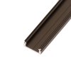 LED profil N8B - nástěnný bronzový - Profil bez krytu 1m
