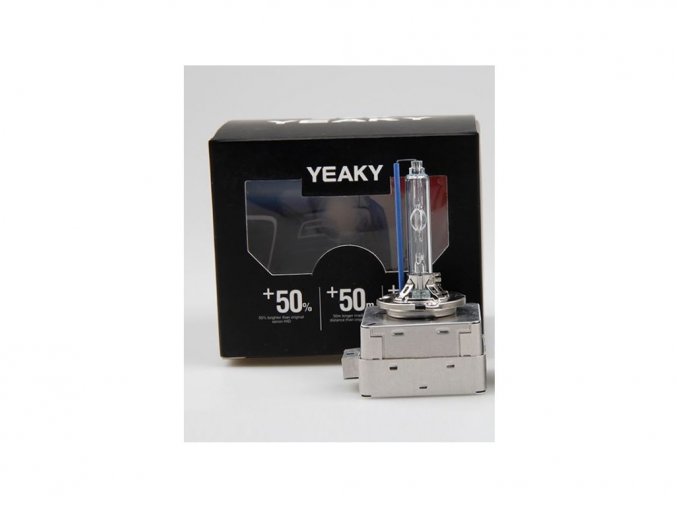 Xenonová výbojka Yeaky +50% Power, D1S, 4500K, 2 ks výbojek