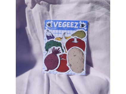 Samolepky ze zahrádky - zelenina