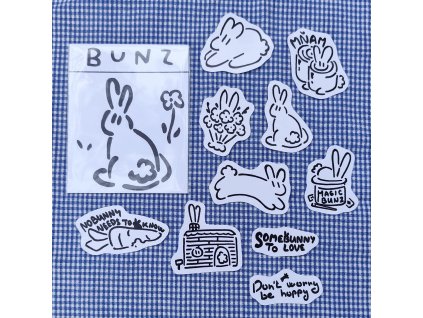 Samolepky - zajíčci