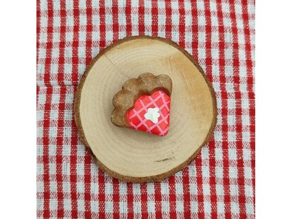 Magnet - valentýnský koláč