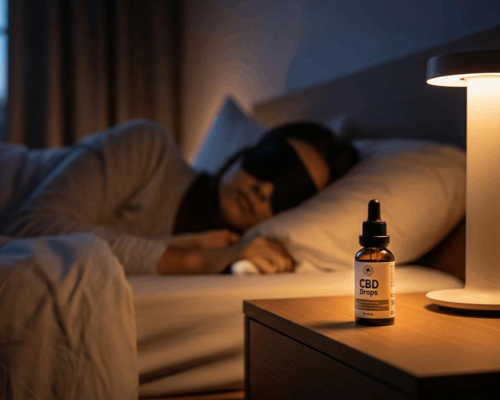 Jak správně dávkovat CBD na spánek
