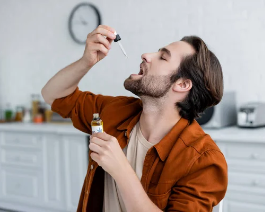 CBD kapky: Jak užívat a dávkování