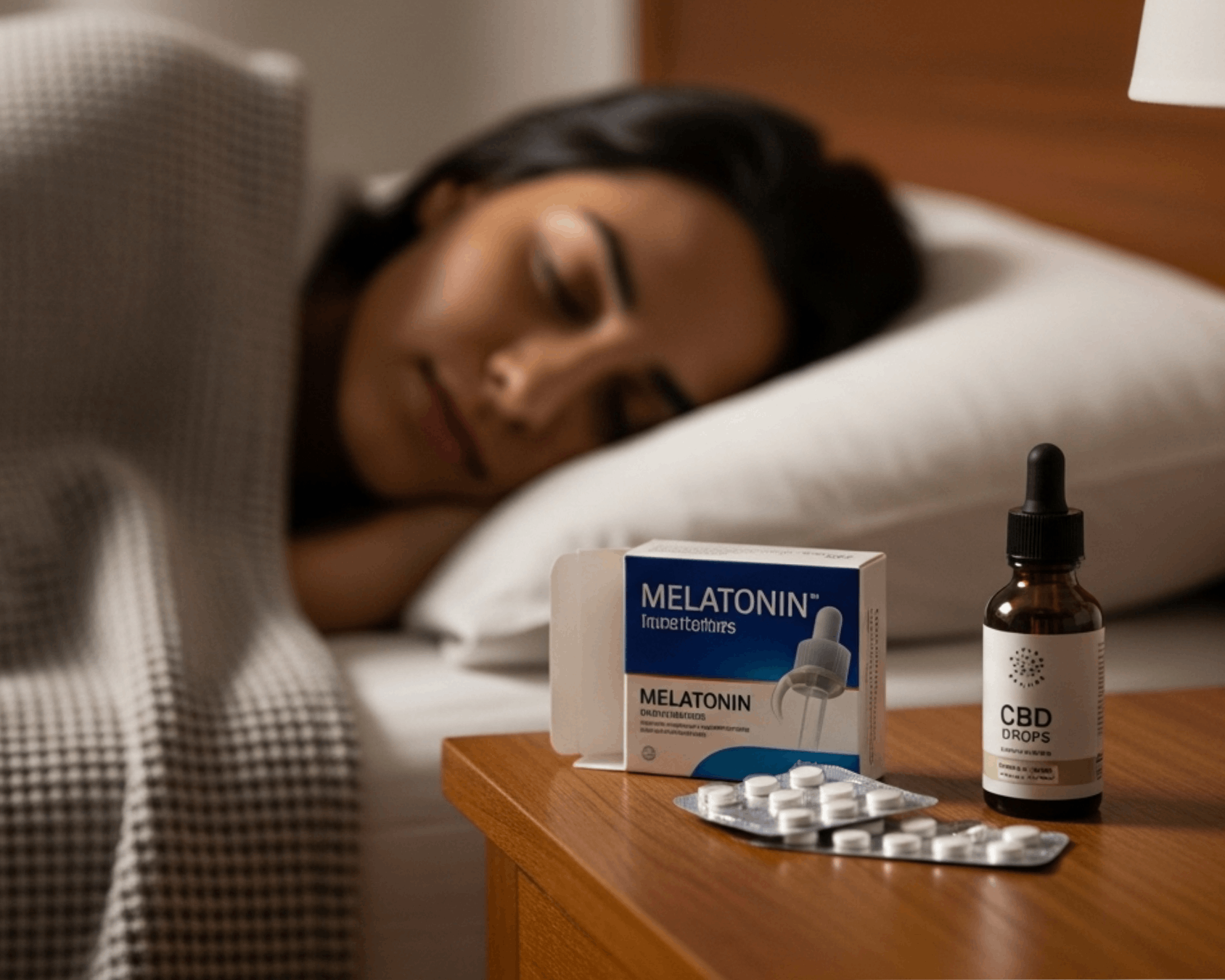 CBD vs. Melatonin: Rozdíly, účinky a kombinace pro kvalitní spánek