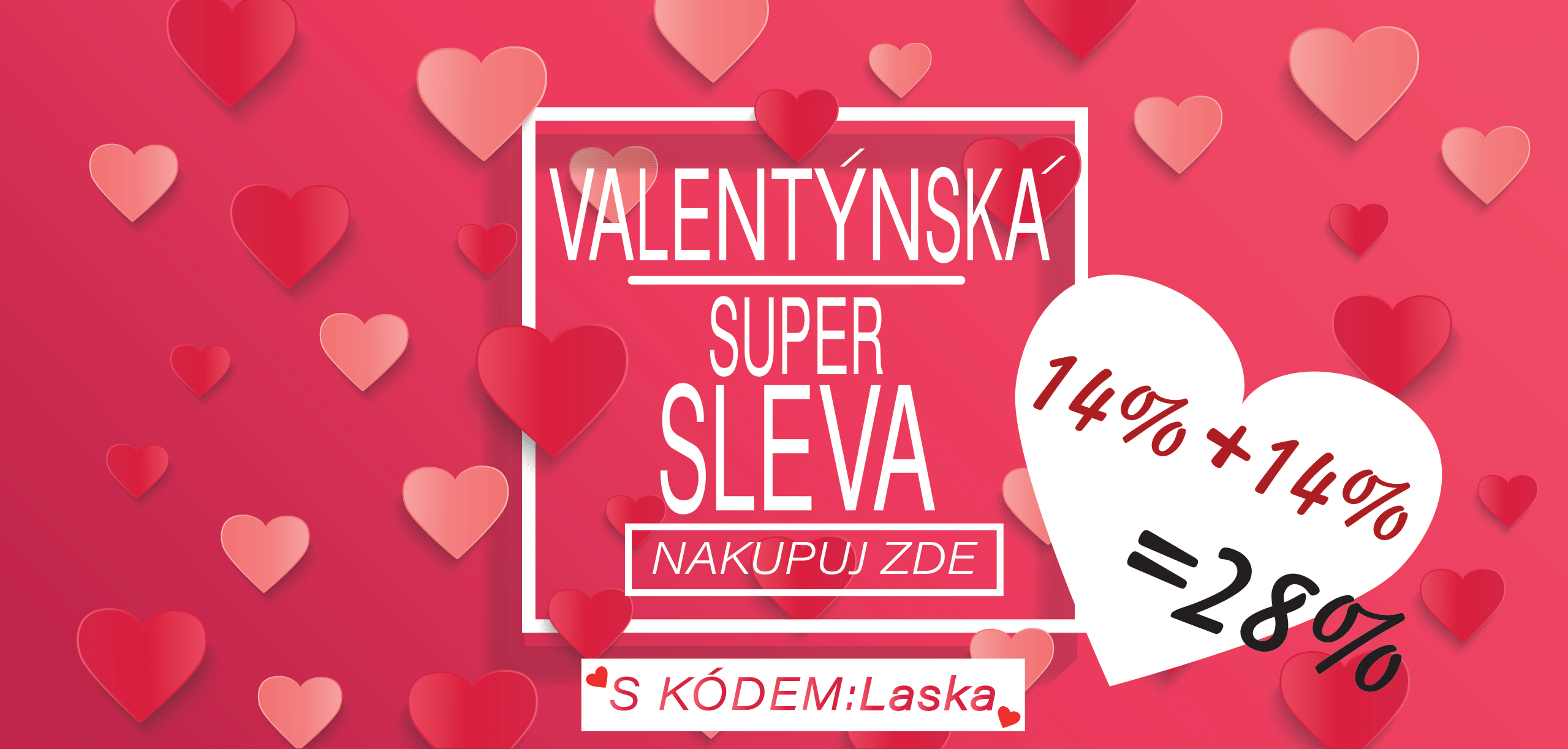 Valentýnská sleva