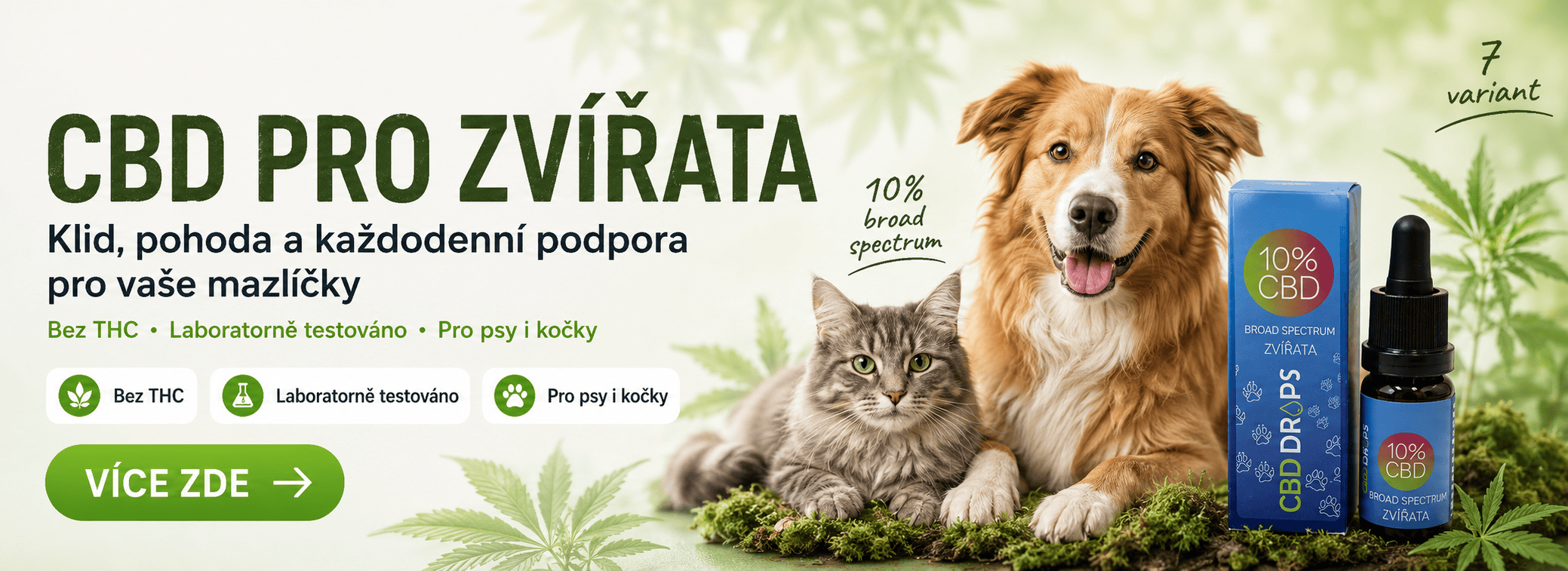 CBD pro zvířata
