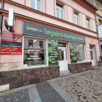 Interiér prodejny HappyCBD