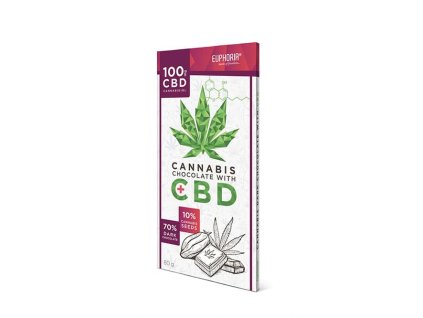 Hořká čokoláda s CBD 18mg (80g)