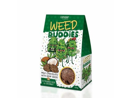 Konopné sušenky Weed buddies mléčné 100g