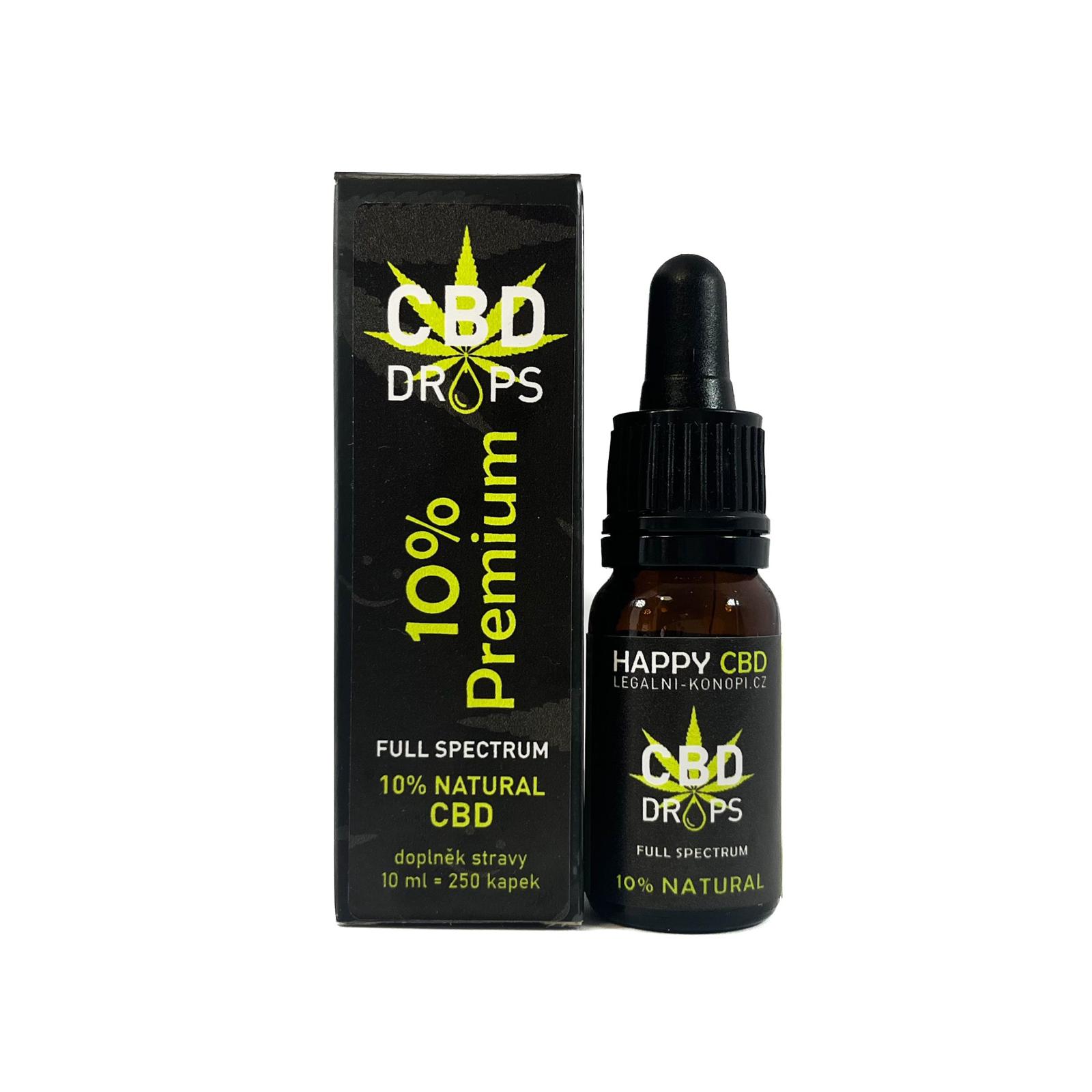 10% CBD olej full-spectrum