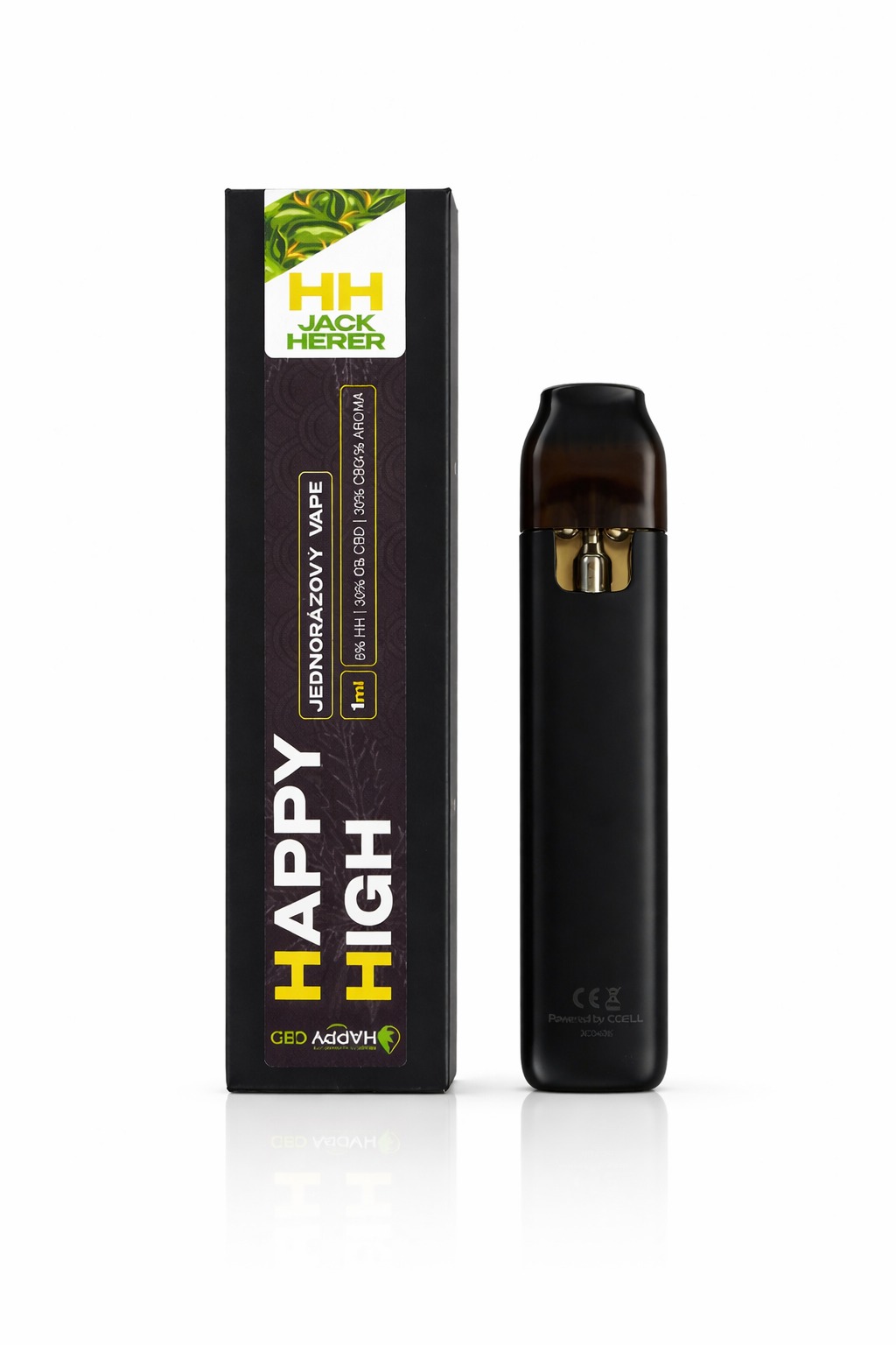 Happy High vape 1ml Jack Herer