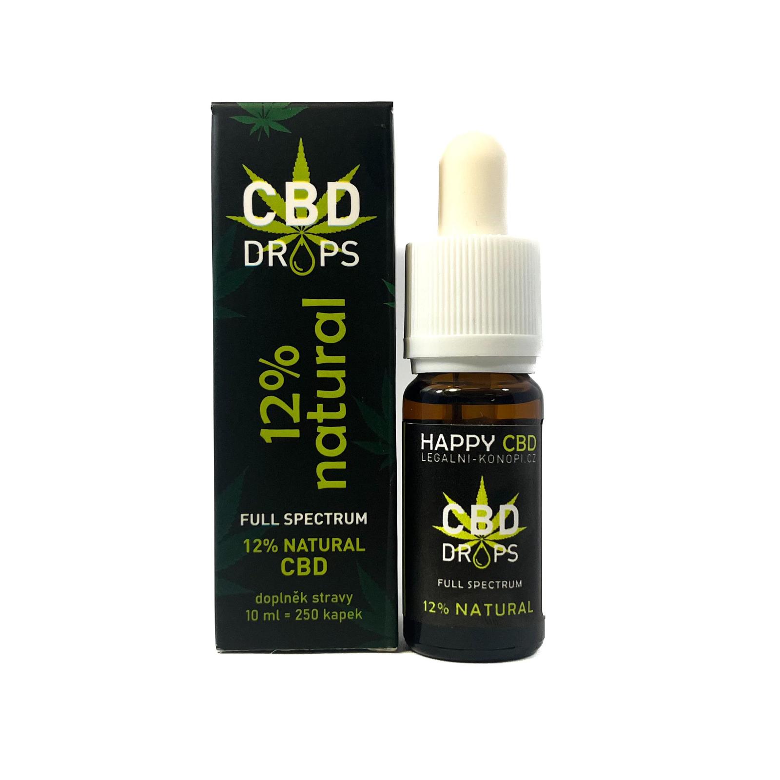 12% CBD olej full-spectrum