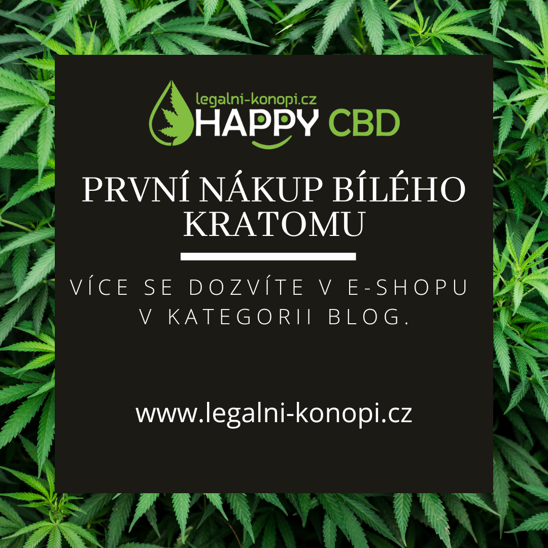 Prvý nákup bieleho kratomu
