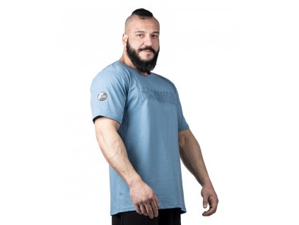 T-Shirt LP LIMITS Embossed Single-Jersey (Barva Šedá, Velikost XL)