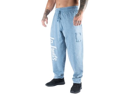 Body Pants Lplimits Stonewashed Seersucker (Barva Modrá, Velikost XS)
