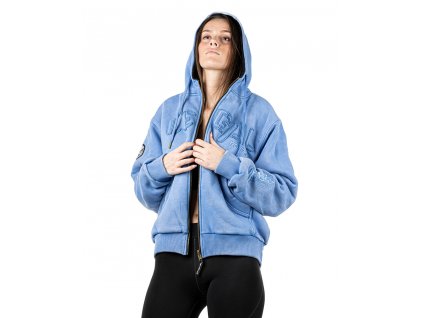 Mikina Heavy Devils Stonewashed Ottomix Fleece (Barva Béžová, Velikost L)