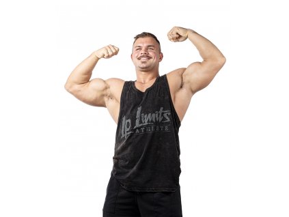 Tanktop Stonewashed LpLimits Heavy Jersey (Barva Zelená, Velikost XL)