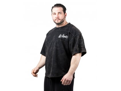 Rag Top LpLimits Stonewashed Boston (Barva Černá, Velikost 2XL)