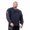 Mikina - Svetr Legal Power Stonewashed Waffel Pique (Barva Černá, Velikost 2XL)
