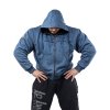 Heavy Zip Hoodie Devils 2.0 Stonewashed Ottomix Fleece (Barva Zelená, Velikost XL)