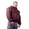 Mikina Heavy Zip Devils Stonewashed Bostomix Fleece (Barva Modrá, Velikost XL)