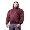 Mikina Heavy Zip Devils Stonewashed Bostomix Fleece (Barva Modrá, Velikost XL)