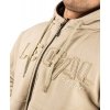 Mikina Heavy Zip Devils Stonewashed Ottomix Fleece (Barva Béžová, Velikost 2XL)