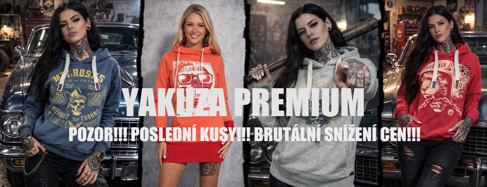 YAKUZA PREMIUM DÁMSKÉ MIKINY