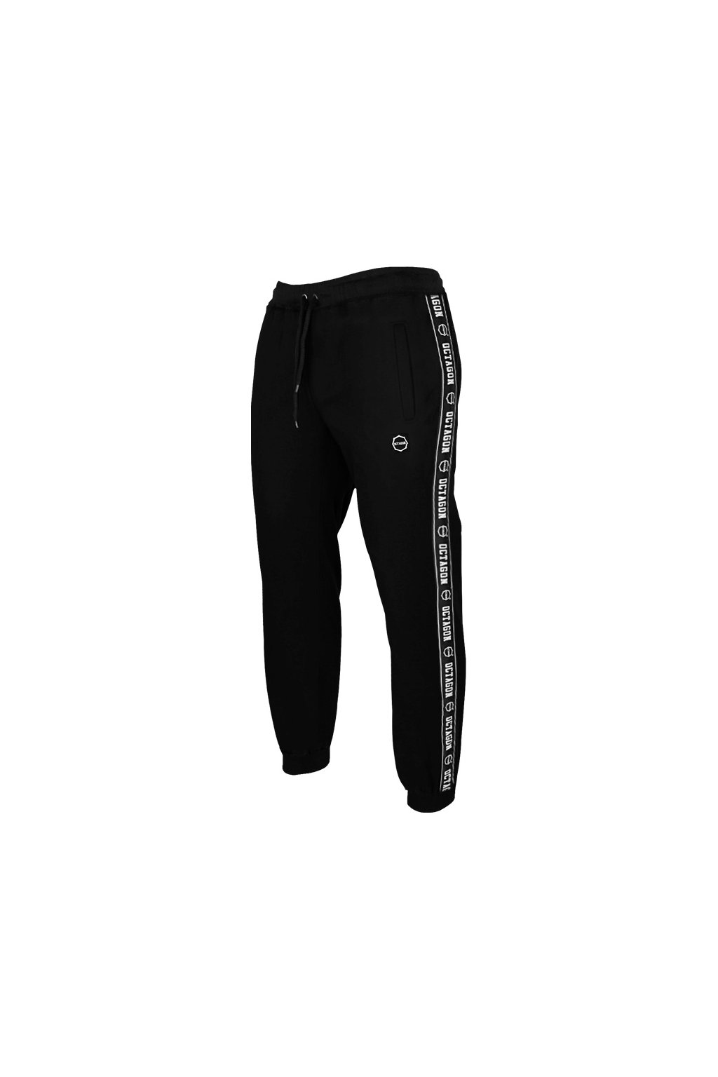 spodnie octagon stripe black 26580