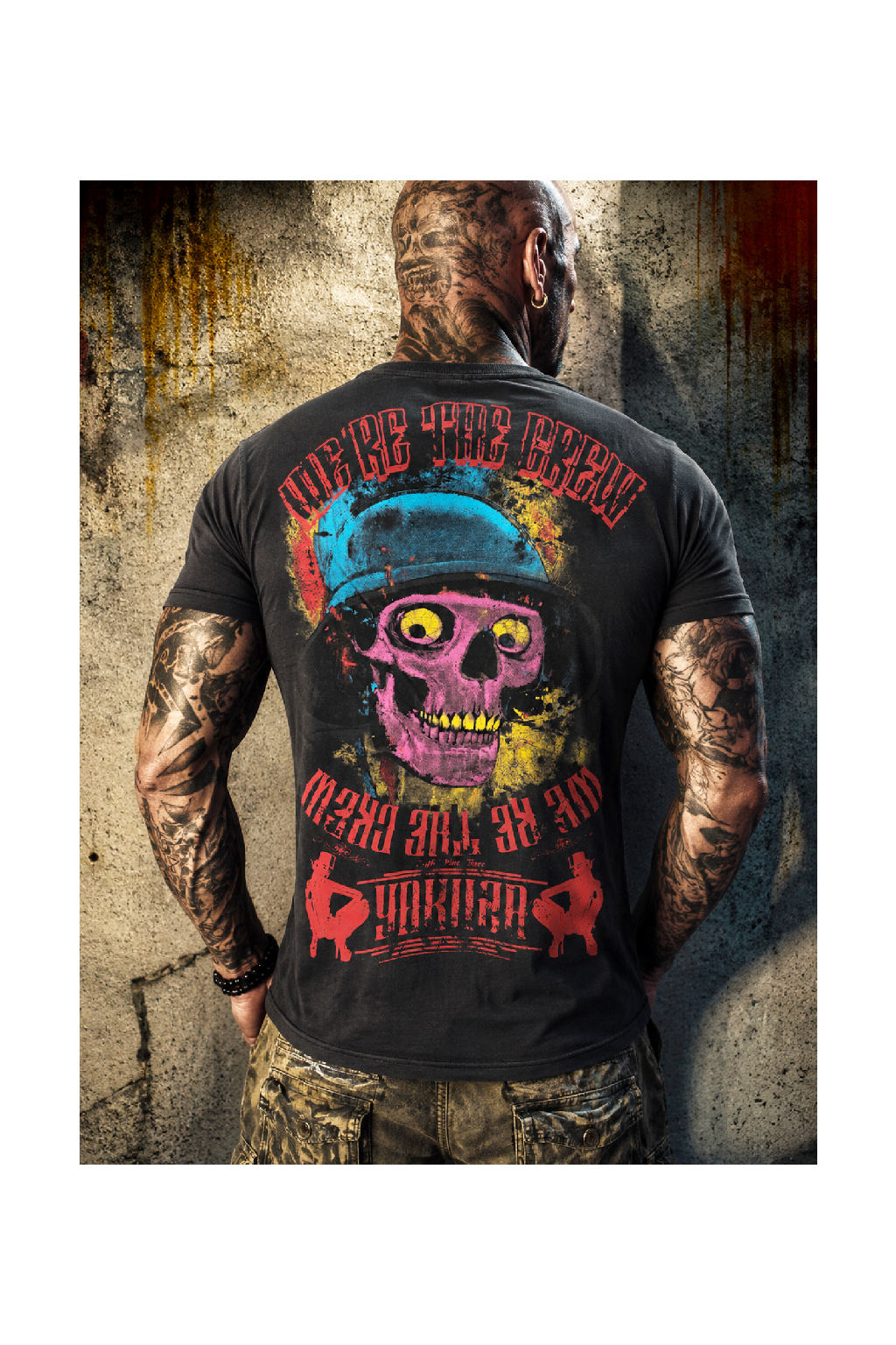 Levně Pánské triko Yakuza TSB 314 black