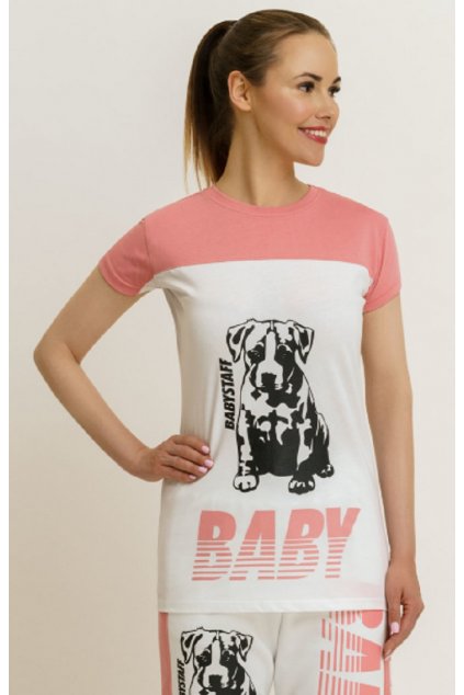 Babystaff dámské triko Vena rosa přední strana