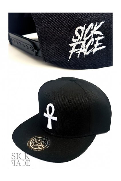 SickFace kšiltovka Snapback Ankh obr1