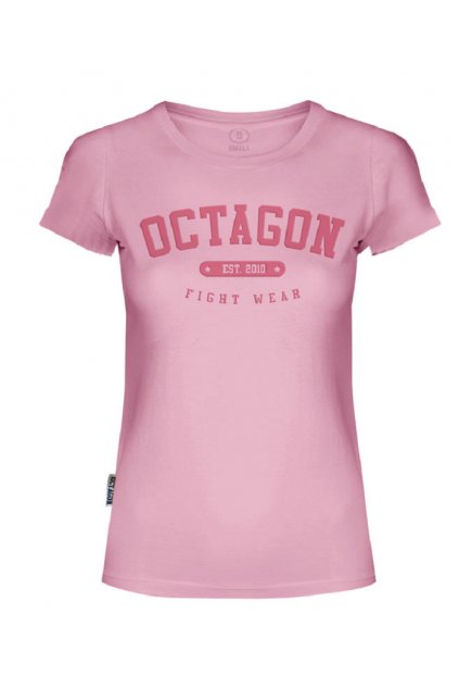 Dámské triko Octagon est.2010 pink